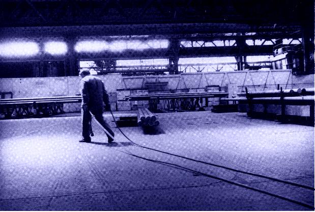 atelier du parachèvement, mai 1986, photo J. GAYARD, cliquez pour agrandir